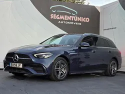 Azul Usado 2024 Mercedes C300 AMG line Carrinha | € 50.990 (Bom preço)