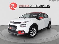Branco Usado 2018 Citroën C3 PureTech Citadino | € 9.790 (Preço justo)