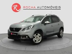 Cinza Usado 2019 Peugeot 2008 Signature Sky SUV | € 11.499 (Bom preço)