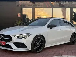 Branco pérola Usado 2020 Mercedes CLA200 Shooting Brake AMG line Carrinha | € 30.990 (Preço justo)
