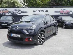 Preto Usado 2021 Citroën C3 Feel Citadino | € 10.980 (Super Preço)