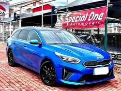 Azul Usado 2021 Kia Ceed Carrinha | € 23.999 (Preço justo)