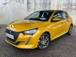 Amarelo Usado 2021 Peugeot 208 Allure Citadino | € 17.850 (Preço elevado)