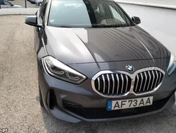 Cinza Usado 2022 BMW 116 Sport Line Citadino | € 22.980 (Bom preço)