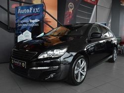 Preto Usado 2015 Peugeot 308 Allure Carrinha | € 10.800 (Preço justo)