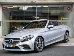 Cinza Usado 2018 Mercedes C200 AMG line Cabrios | € 39.900