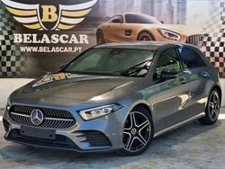 Cinza antracite Usado 2019 Mercedes A180 AMG line Citadino | € 24.500 (Preço justo)