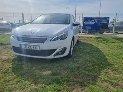 Branco Usado 2014 Peugeot 308 | € 12.950 (Preço elevado)
