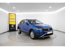 Azul Usado 2022 VW T-Roc Life SUV | € 21.280 (Preço justo)