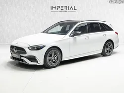 Branco Usado 2022 Mercedes C300e AMG line Carrinha | € 44.450 (Preço justo)