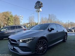 Cinza Usado 2021 Mercedes CLA250e Shooting Brake AMG line Carrinha | € 34.750 (Caro)