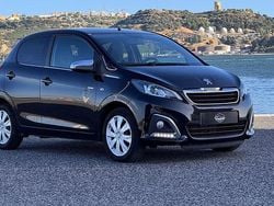 Preto Usado 2017 Peugeot 108 Citadino | € 10.900