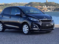 Preto Usado 2017 Peugeot 108 Citadino | € 10.900