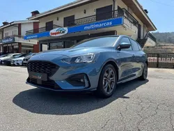 Azul Usado 2021 Ford Focus ST-Line | € 17.990 (Preço justo)