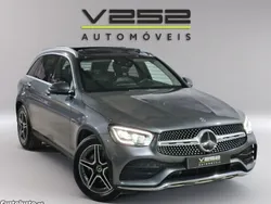 Cinza Usado 2020 Mercedes GLC300e SUV | € 40.950 (Caro)