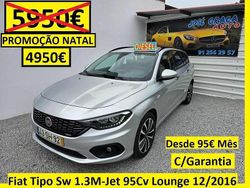 Cinzento Usado 2016 Fiat Tipo Wagon Carrinha | € 4.950 (Preço justo)