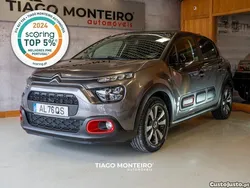 Cinza Usado 2021 Citroën C3 PureTech Citadino | € 14.990 (Preço justo)