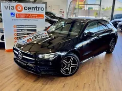 Preto Usado 2021 Mercedes CLA250e Shooting Brake AMG Carrinha | € 32.750 (Bom preço)