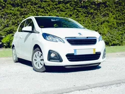 Branco Usado 2019 Peugeot 108 Citadino | € 8.750 (Bom preço)