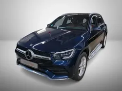 Azul Usado 2021 Mercedes GLC300 AMG line SUV | € 39.990 (Bom preço)
