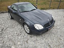 Azul Usado 1998 Mercedes SLK200 Cabrios | € 13.990 (Preço justo)