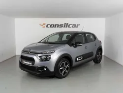 Cinza Usado 2022 Citroën C3 Feel Citadino | € 13.980 (Preço justo)