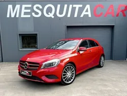 Vermelho Usado 2014 Mercedes A180 Style | € 16.000
