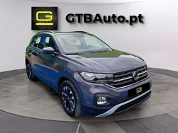 Cinza Usado 2022 VW T-Cross Life SUV | € 19.999 (Preço elevado)
