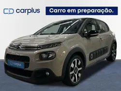 Cinzento Usado 2018 Citroën C3 Feel Citadino | € 12.500 (Preço justo)
