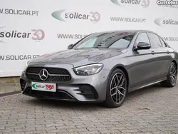 Cinza Usado 2023 Mercedes E220 AMG line Sedan | € 52.500 (Preço justo)