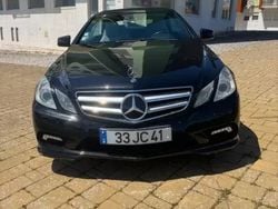 Preto Usado 2010 Mercedes E250 Avantgarde Cabrios | € 24.000