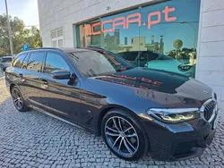 Cinza Usado 2021 BMW 520 M Sport Carrinha | € 32.900 (Bom preço)