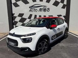 Branco Usado 2022 Citroën C3 PureTech Citadino | € 13.489 (Preço justo)