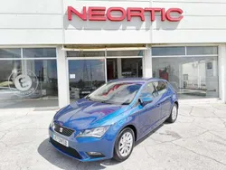 Azul Usado 2014 Seat Leon | € 10.350 (Bom preço)