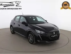 Preto Usado 2021 Peugeot 208 Citadino | € 12.950 (Preço justo)