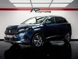 Azul Usado 2021 Peugeot 3008 | € 21.000 (Bom preço)