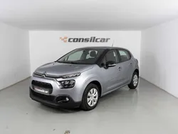 Cinza Usado 2021 Citroën C3 Feel Citadino | € 11.980 (Bom preço)