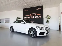 Branco Usado 2016 Mercedes C220 AMG line Sedan | € 28.700