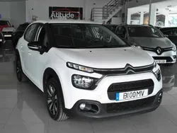 Branco Usado 2021 Citroën C3 PureTech Citadino | € 14.970 (Preço justo)