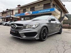 Cinza Usado 2015 Mercedes CLA200 AMG line Sedan | € 19.990 (Bom preço)