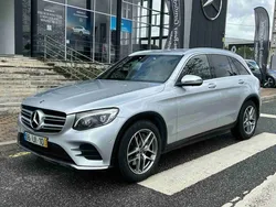 Cinzento Usado 2018 Mercedes GLC250 AMG line SUV | € 39.900 (Preço justo)