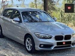 Cinza Usado 2018 BMW 116 Sport Line Citadino | € 16.500 (Bom preço)