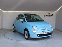 Azul Usado 2014 Fiat 500 Cabrios | € 9.450 (Preço justo)