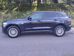 Azul Usado 2018 Jaguar F-Pace Prestige SUV | € 25.500 (Preço justo)