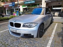 Cinzento Usado 2008 BMW 118 Cabriolet Sport Line Cabrios | € 11.950