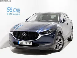 Azul Usado 2021 Mazda CX-30 Exclusive-Line SUV | € 17.990 (Bom preço)