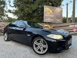 Azul Usado 2013 BMW 520 Exclusive Sedan | € 17.990 (Preço elevado)