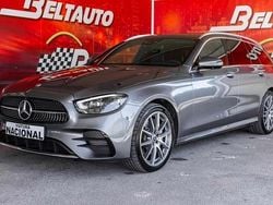 Cinza Usado 2020 Mercedes E220 AMG line Carrinha | € 41.500 (Preço justo)