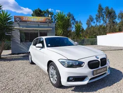 Branco Usado 2018 BMW 116 Efficient Dynamics Citadino | € 13.500 (Preço justo)