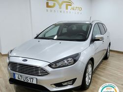 Cinza Usado 2017 Ford Focus Titanium Carrinha | € 12.990 (Caro)